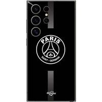 Samsung Galaxy S24 ultra psg logo jordan gris fond noir Maniacase