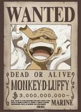 GB Your Decoration B.V. Poster One Piece - Wanted Luffy Wano 38x52cm