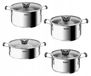 Tefal Opti Space G7378S55, 8-delig, roestvrij staal, geschikt voor inductiekookplaten