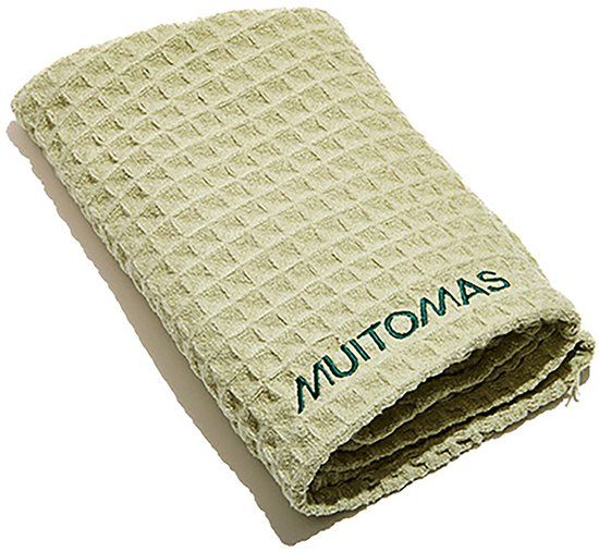 Muitomas Haarhanddoek – Super absorberend - Sneldrogend - Elegante kleur - Lichtgewicht & compact - Groen