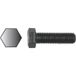 Viswood Vis à métaux tête hexagonale classe 8.8 - acier brut vis tête hexagonale classe 8.8 m10 x 70 mm - brut tête hexagonale (h) din 933 70 mm classe 8 nf e