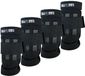 Gorilla Sports Enkelgewichten - 13 kg - Set van 4 - Verstelbaar - Zwart