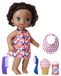Pop voor baby's met magische lepeltjes, Afro-Amerikaans, ongeveer 10 cm