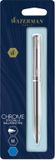 Waterman Allure-balpen | Chroom | Medium punt | Blauwe inkt
