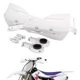 7/8 KAYO 7/8" & 1 1/8" Aluminium Motocross Handbeschermers Universele Handbeschermers Voor Crossmotor Motorfiets MX Supermoto Racing ATV Quad (Wit)