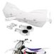 7/8 KAYO 7/8" & 1 1/8" Aluminium Motocross Handbeschermers Universele Handbeschermers Voor Crossmotor Motorfiets MX Supermoto Racing ATV Quad (Wit)