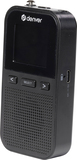 Denver DAH126 DAB Radio - Noodradio / Noodpakket - Oplaadbaar - Draagbare radio - Zwart
