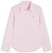 Tommy Hilfiger Dames Lange Mouwen Shirt Katoen 100% Rosé Maat 50