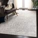 Safavieh Evoke Collection Traditioneel laagpolig tapijt, ivoor/grijs, 122 x 183 cm