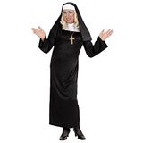 Humoristisch Widmann SRL Nonnenpak Theresia lang Zwart S