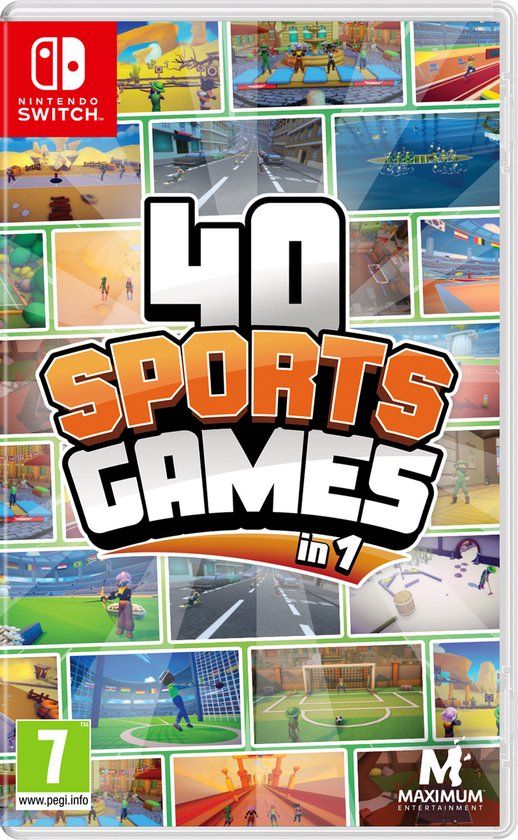 Mindscape 40 Sports Games in 1 - Nintendo Switch - Standard Edition - PAL