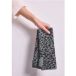 Manchettes jacquard à motif léopard