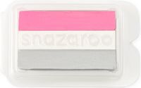 Snazaroo 1117003 Split Cake Butterfly 3 Kleuren Schminkverf – Roze Wit Lichtgrijs