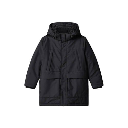 Calvin Klein gewatteerde winterparka - zwart