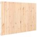 VidaXL Wandhoofdbord 159,5x3x110 cm Massief Grenenhout