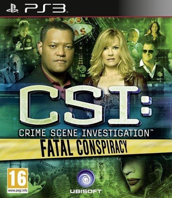 Ubisoft CSI: Crime Scene Investigation: Fatal Conspiracy - PlayStation 3