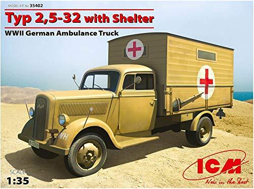 ICM ICM ICM35402 1:35-Typ 2,5-32 W/Shelter, WOI Ambulance Truck