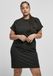 Urban Classics Organic Cotton Cut On Sleeve Tee Korte jurk - XS - Zwart