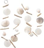Boltze Home Capiz Slinger Speelgoed Decoratie Schelpen 180cm Multicolor
