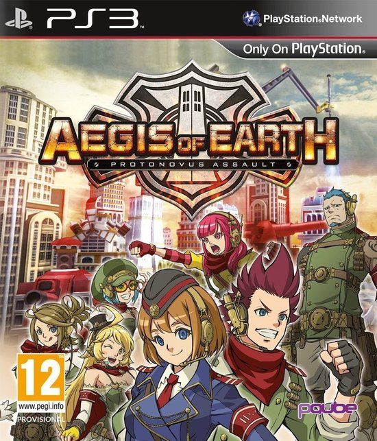Aegis of Earth: Protonovous Assault - PS3 - Standard Edition - Blu-ray