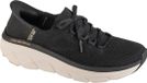 Skechers Slip-Ins: D'lux Walker 2.0 - Thrill Movement 150105-BKTN, Vrouwen, Zwart, Sneakers, Sportschoenen, maat: 36