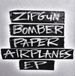 Sonic Rendezvous ZipGun Bomber Paper Airplanes (CD)