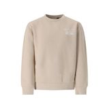 Retour Jeans Rechtvallende Sweater met Backprint - Beige