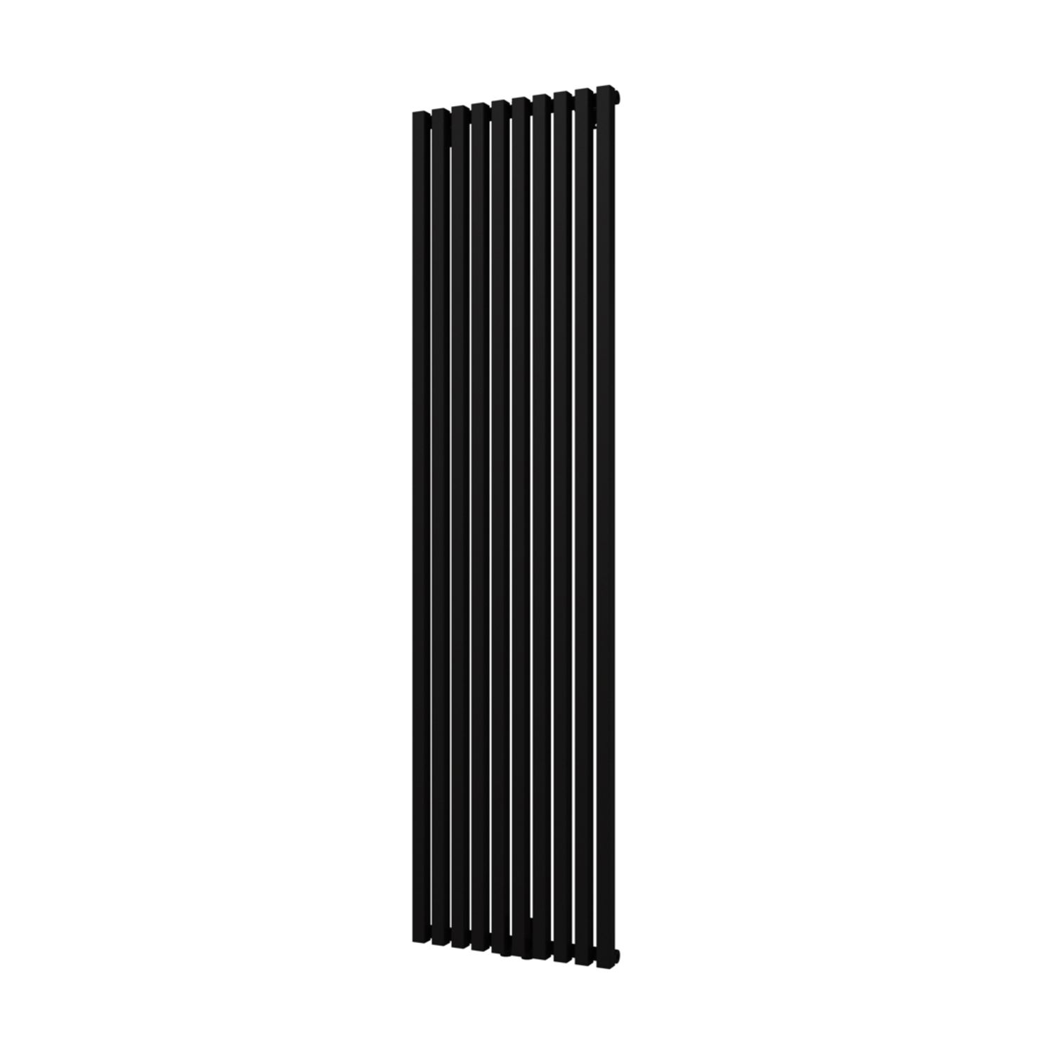Boss & Wessing Siela Enkel Handdoekradiator 180x46,2 cm Mat Zwart