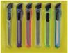 HOFFTECH Afbreekmessen 9mm Kleur 6 Delig - 8718375332504