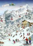 Coppenrath Puzzle - Sur la piste de ski - 1000 pièces
