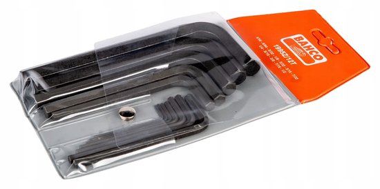 Bahco Inbussleutelset Inch 12 Delig 1/16-1/2