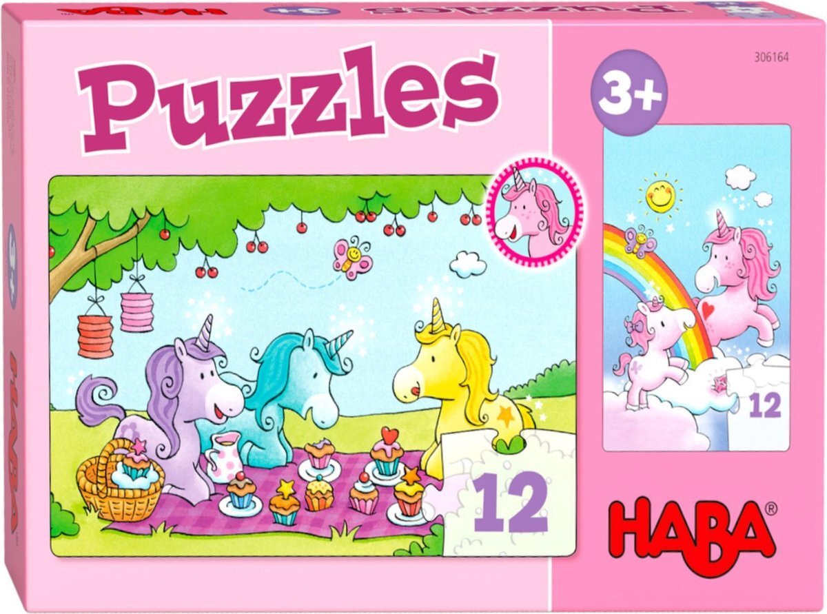 Haba Puzzels Eenhoorn Flonkerglans - Rosalie & Friends