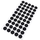 Adsamm® Zelfklevende Viltdoppen Zwart Ø 16 mm Rond 1,5 mm Dun