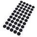 Adsamm® Zelfklevende Viltdoppen Zwart Ø 16 mm Rond 1,5 mm Dun