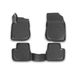 OMAC 5714444 Ensemble de tapis de sol ETP (élastomère thermoplastique), noir
