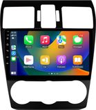 Happiq Subaru Autoradio met Bluetooth en CarPlay voor de Subaru Forester Mk4, Impreza XV en Crosstrek (2012–2015) – Compatibel met Apple en Android – Stereo-installatie met navigatiesysteem – 2 GB RAM, 32 GB opslagruimte