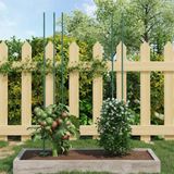 vidaXL Plantenstaken - 30 stuks - 180 cm - Staal - Groen
