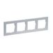 Legrand SEANO + 4-voudig frame aluminium gelakt 765284