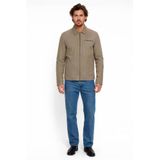 Goosecraft Leren Jas - Beige