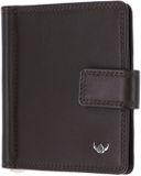 Golden Head Polo RFID Protect Clip-Scheintasche 1906 Leren Kaarthoes Geldclip Donkerbruin