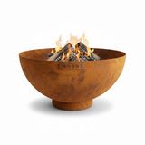 Moodz Outdoor Living MOODZ Vuurschaal Dome - Ø 100 cm - Staal - (Roest)bruin