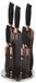 ZILNER Rose goldkleurige ZL-5118 set de couteaux, 6 pièces, avec revêtement