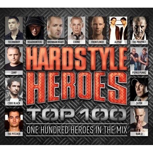 CLOUD 9 Verschillende Artiesten - Hardstyle Heroes Top 100 CD