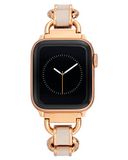 Anne Klein Rubberized Fashion Bracelet for Apple Watch