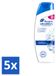 Head & Shoulders 5 x Shampoo Classic Clean, 200 ml - Voordeelverpakking