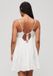 Superdry Mini Beach Cami Jurk Dames Off White Viscose