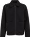 WE Fashion Heren regular fit bouclé overshirt