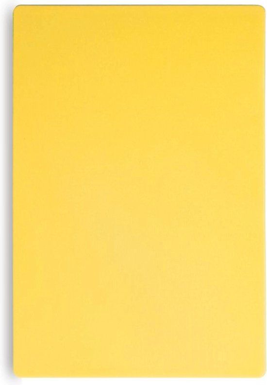Hendi Gele snijplank - HACCP - 45x30cm - Kunststof