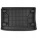 Frogum - DryZone - Kofferbakmat 3D met Organizer - Geschikt voor FIAT 500L (incl. Trekking) 2012-2022 - Lage laadvloer - TPE Rubber - Zwart