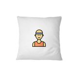 Bona Basics Decoratieve kussenhoes Wit 60x60 cm